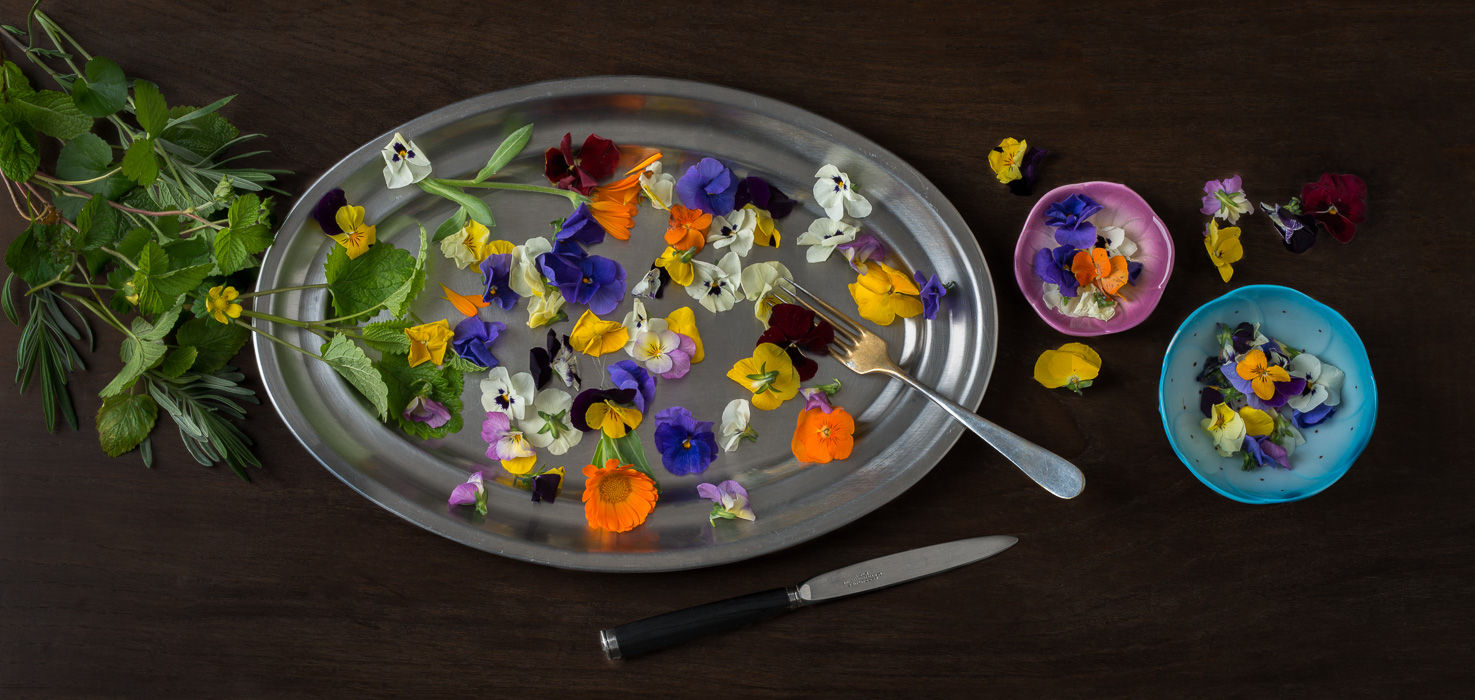 Si no puedes visitar los Patios, te puedes comer sus flores