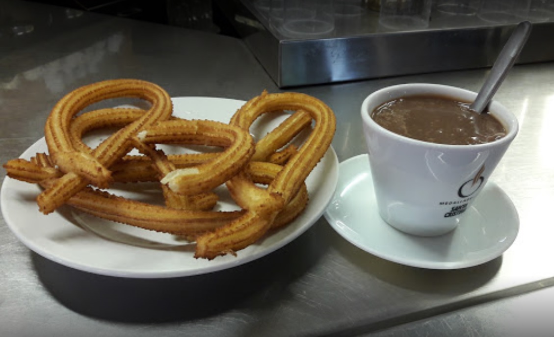 Churros con chocolate para cerrar la Feria de Córdoba
