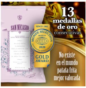 Patatas fritas San Nicasio. Producto gourmet de Córdoba