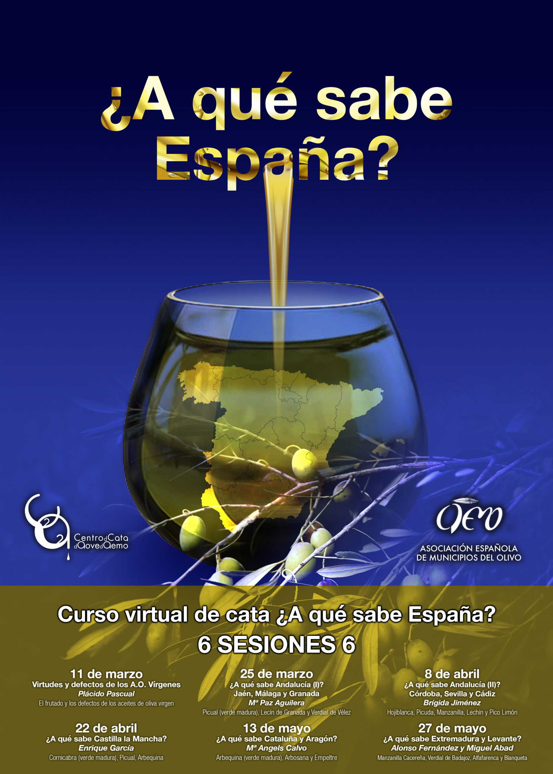 Inscríbete en nuestros cursos de Cata online y descubre «¿A qué sabe España?