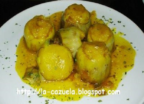 Alcachofas a la montillana
